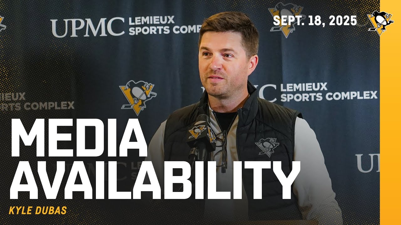 Kyle Dubas Speaks to the Media (09.18.25) | Pittsburgh Penguins