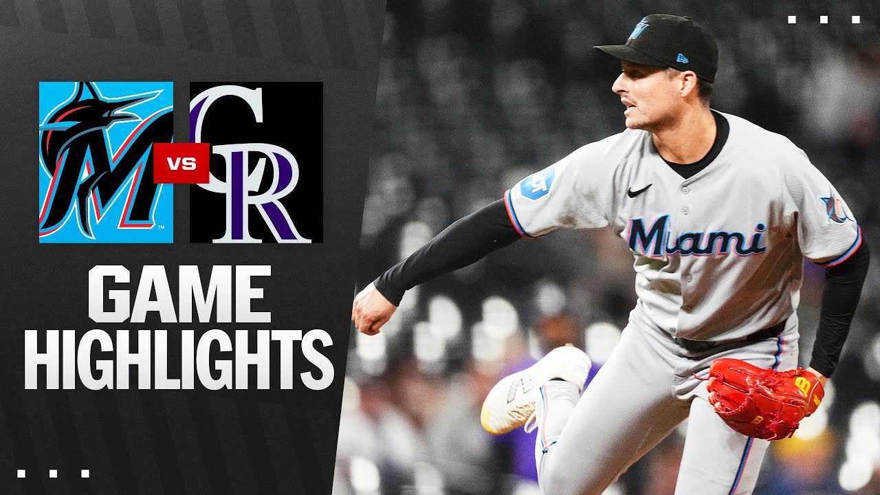 Marlins vs. Rockies Game Highlights (9/17/25) | MLB Highlights