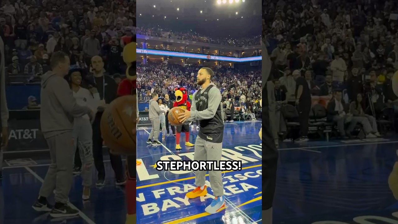 Steph never met a trickshot he didn’t like.