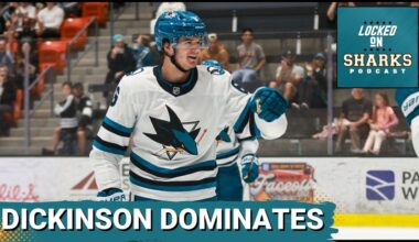 Dickinson and Misa SPEARHEAD Sharks' Incredible Rally At Golden State Rookie Faceoff