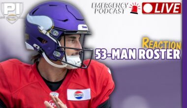 Vikings announce 53-man roster