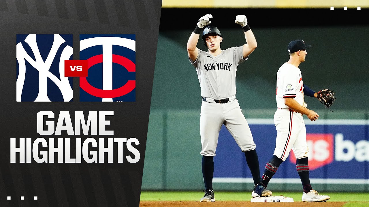 Yankees vs. Twins Game Highlights (9/17/25) | MLB Highlights