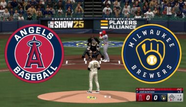Milwaukee Brewers vs Los Angeles Angels - MLB 9/18/25 Full Game Highlights (MLB The Show 25 Sim)