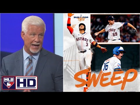 MLB Now | Steve Phillips weighs in on Houston Astros sweep Texas Rangers, take lead in AL West