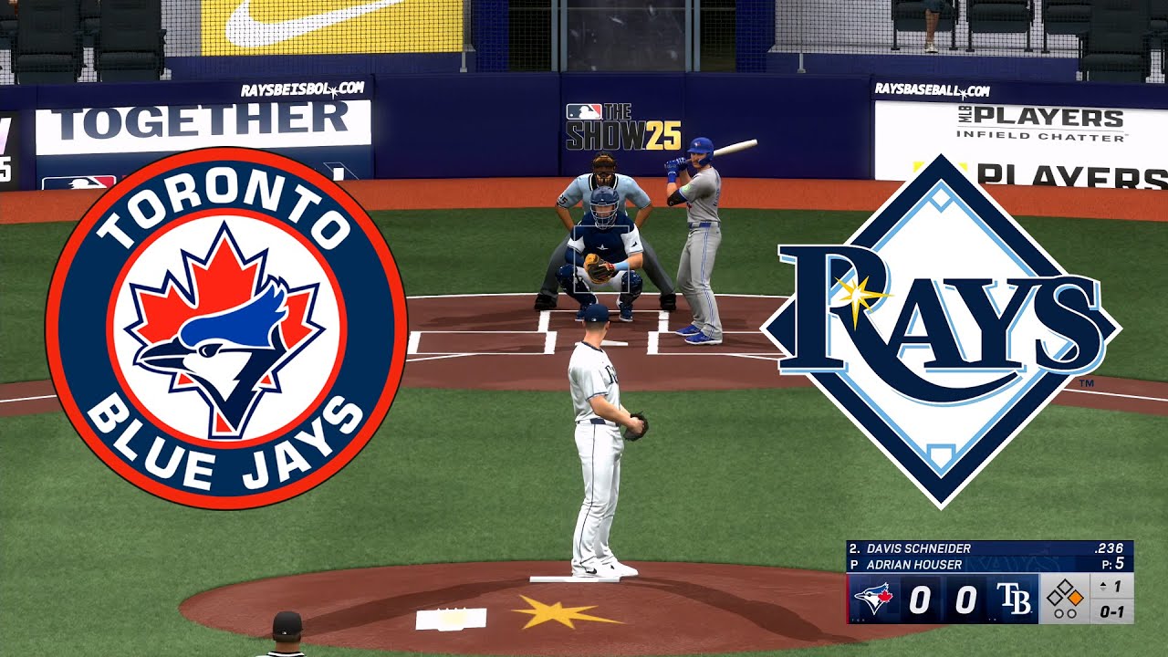 Toronto Blue Jays vs Tampa Bay Rays - MLB 9/18/25 Full Game Highlights (MLB The Show 25 Sim)