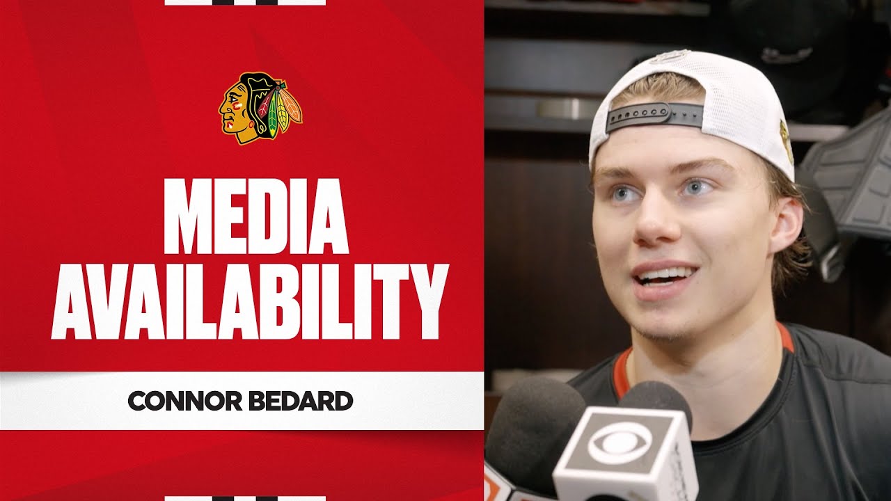 Connor Bedard on Upcoming Season | Chicago Blackhawks