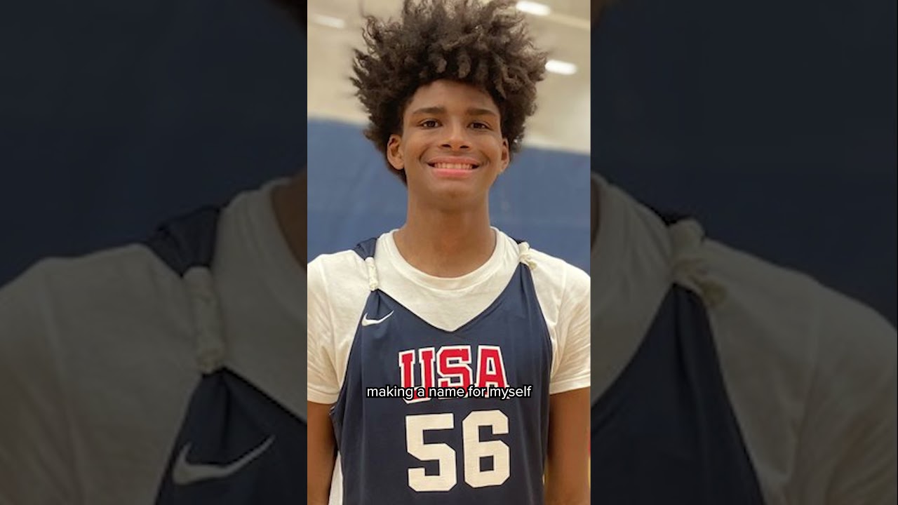 AJ Johnson had the drive to make his @NBA dreams come true 🏀 #shorts #basketballjourney #nba