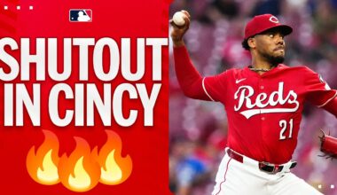 SHUTOUT! Hunter Greene tosses 1-hit MASTERPIECE to keep Reds in Wild Card race! 🔥