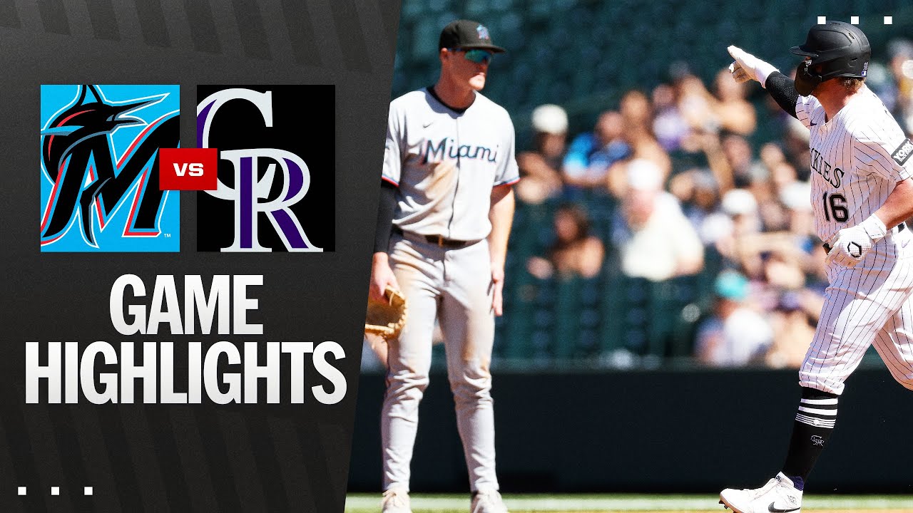 Marlins vs. Rockies Game Highlights (9/18/25) | MLB Highlights