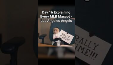 Day 16 of Explaining Every MLB Mascot - the Los Angeles Angels' "Rally Monkey" #mlb #baseball