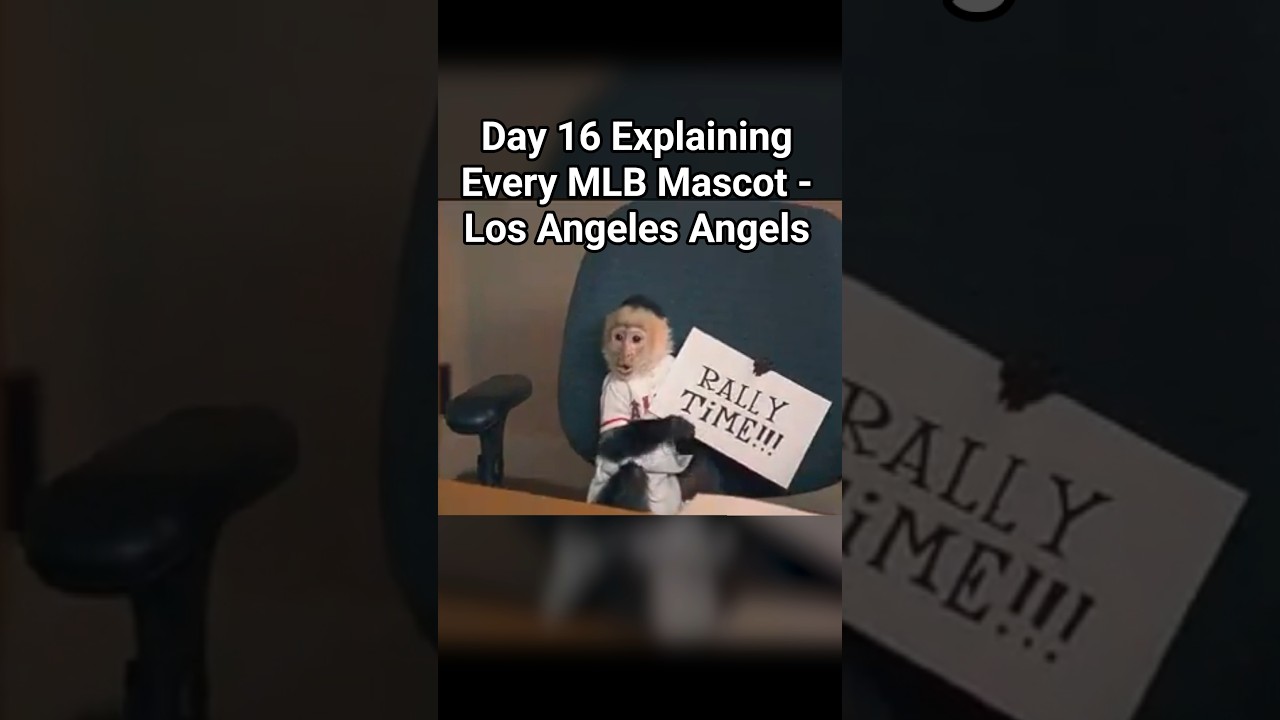 Day 16 of Explaining Every MLB Mascot - the Los Angeles Angels' "Rally Monkey" #mlb #baseball