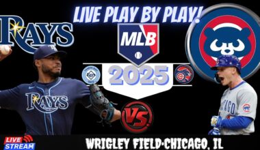 🔴MLB LIVE (Tampa Bay Rays vs. Chicago Cubs) - LIVE BASEBALL - LIVE WATCH