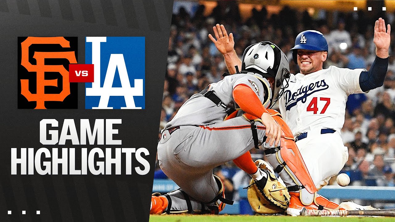 Giants vs. Dodgers ewers Game Highlights (9/18/25) | MLB Highlights