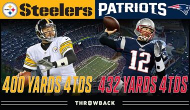 Brady & Big Ben CLASSIC Duel! (Steelers vs. Patriots 2013, Week 9)