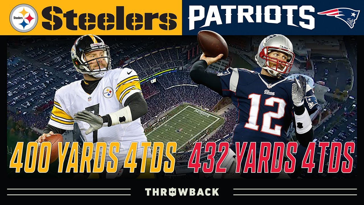 Brady & Big Ben CLASSIC Duel! (Steelers vs. Patriots 2013, Week 9)