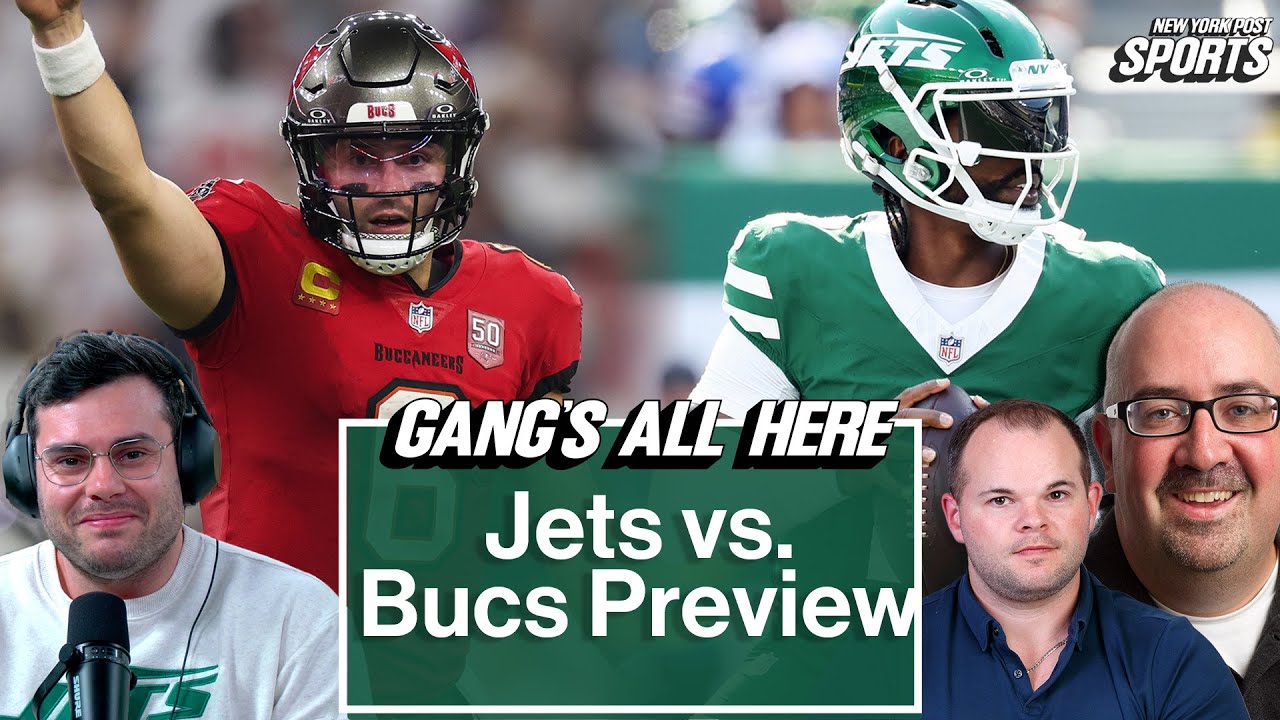 Can the Jets Upset the Bucs? | Gang's All Here