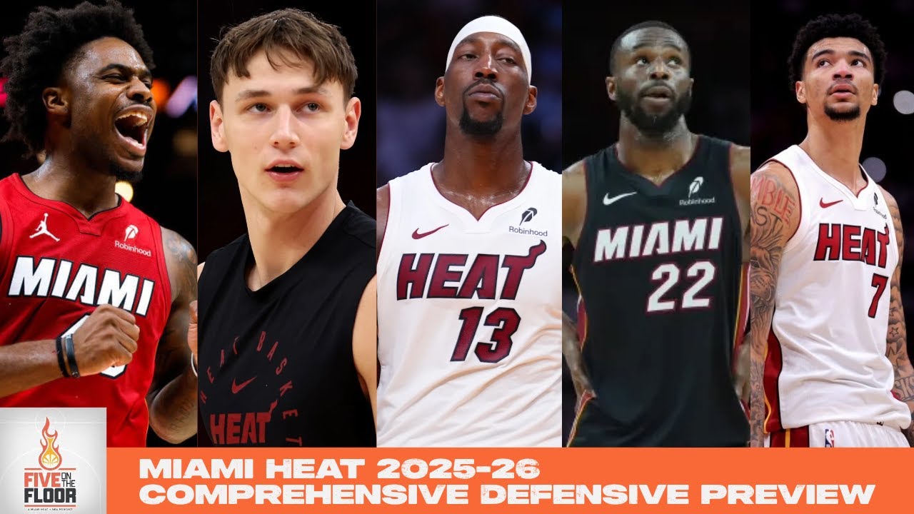 Miami Heat 2025-26 comprehensive DEFENSIVE preview | Five on the Floor