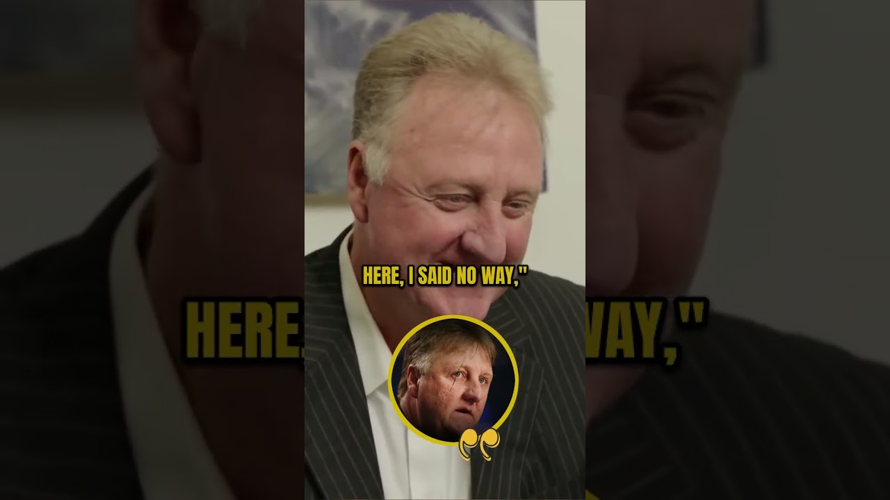 Larry Bird admitted he initiall didn't like living in Boston | #larrybird #celtics
