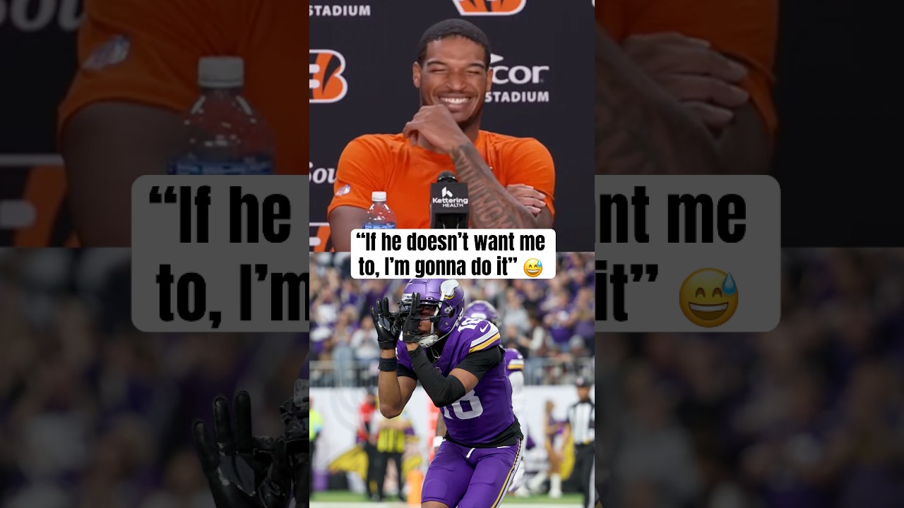 Ja’Marr wants to griddy in Minnesota 😂 (via @Bengals)