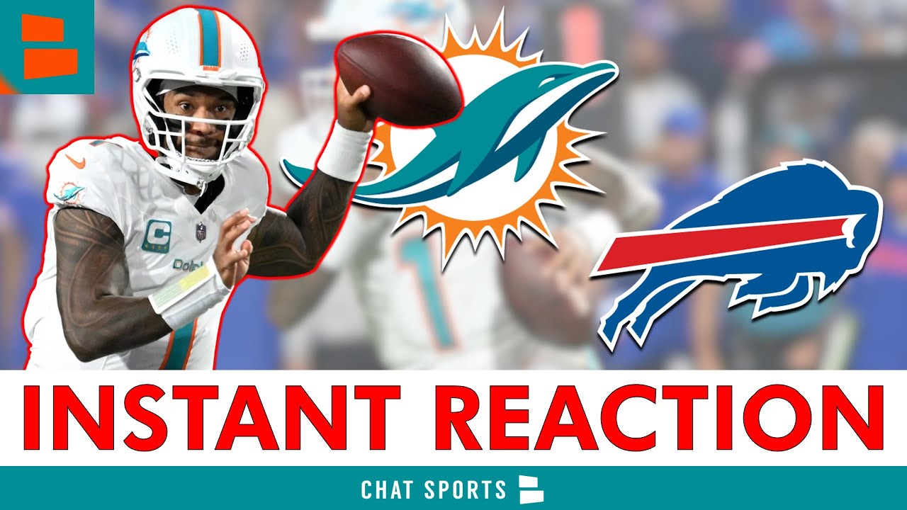 Tua Tagovailoa NEEDS TO GO! Instant Reaction To Dolphins vs. Bills Thursday Night Football