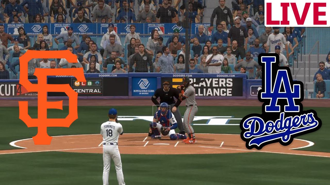 🔴LIVE 🔴San Francisco Giants VS Los Angeles Dodgers /September 18/ Baseball  Envivo /MLB THE SHOW 25