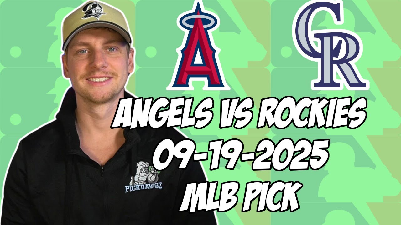 Los Angeles Angels vs Colorado Rockies 9/19/25 MLB Pick & Prediction | MLB Betting Tips