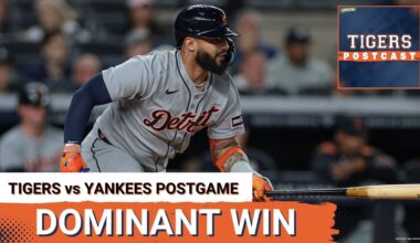 TIGERS POSTCAST: DOMINANT WIN! Detroit Tigers CRUSH New York Yankees AGAIN, Gleyber Torres Big Night