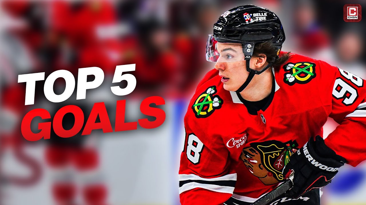 Connor Bedard's TOP 5 goals of the 2024-25 season | CHSN Blackhawks