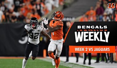2025 Week 2 Jacksonville at Cincinnati | Bengals Weekly