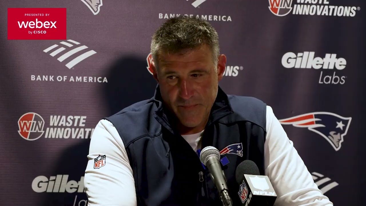 Mike Vrabel: "I'm Just Excited for These Guys." | Patriots Press Conference