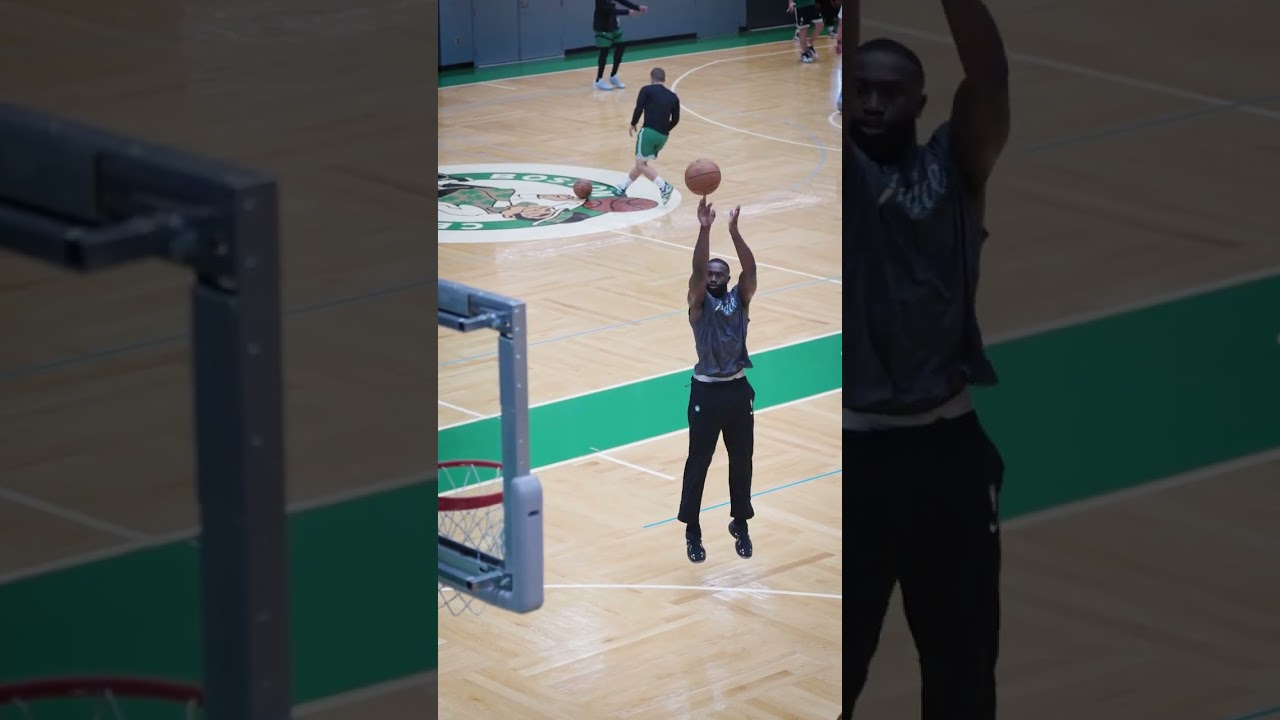 JB ASMR: Swish Edition 👏🏾 #celtics #nba #shorts