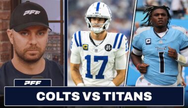Indianapolis Colts vs. Tennessee Titans Preview & Prediction | PFF