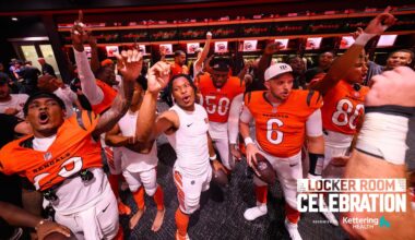 2025 Week 2 vs Jaguars | Locker Room Celebration