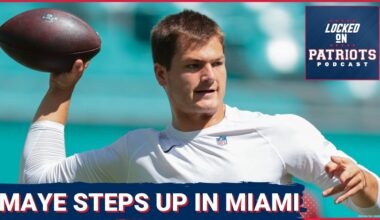 VICTORY: Drake Maye LEADS Patriots To CHAOTIC Win, 33-27