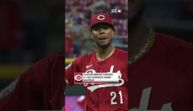 When the Reds needed him most! 😤 #reds #mlb #baseball #huntergreene
