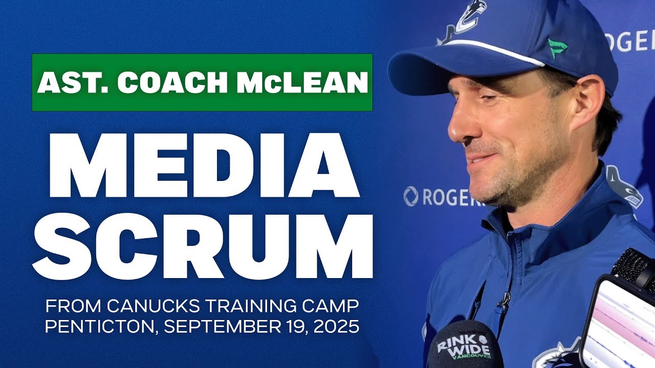 Canucks: Ast. Coach Brett McLean talks line combos, Braeden Cootes making an impression, & more
