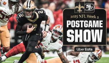LIVE: Saints vs. 49ers Postgame Show | 2025 NFL Week 2