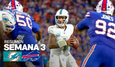Miami Dolphins vs. Buffalo Bills | Resumen NFL en español - Semana 3 | NFL Highlights 2025