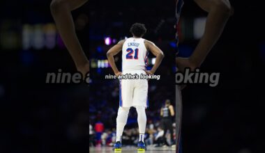 IT'S ALMOST OVER for Joel Embiid 😔#joelembiid #76ers #nba