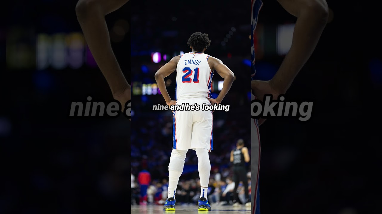 IT'S ALMOST OVER for Joel Embiid 😔#joelembiid #76ers #nba