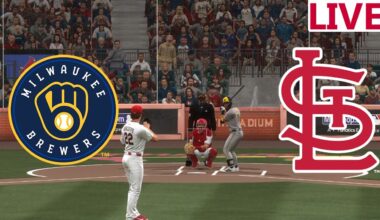 🔴LIVE 🔴Milwaukee Brewers VS St Louis Cardinals   / September 19/MLB THE SHOW 25