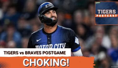 TIGERS POSTCAST: CHOKING! Detroit Tigers LOSE AGAIN! Atlanta Braves Take Series Opener, PANIC TIME!