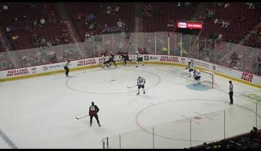 Ben Zloty of Winnipeg Jets scores vs. Ottawa Senators in 2025 Prospect Showdown 9/14/25