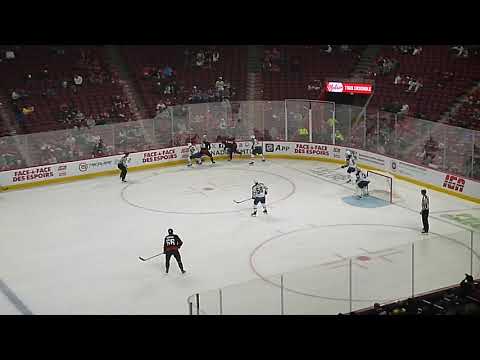 Ben Zloty of Winnipeg Jets scores vs. Ottawa Senators in 2025 Prospect Showdown 9/14/25