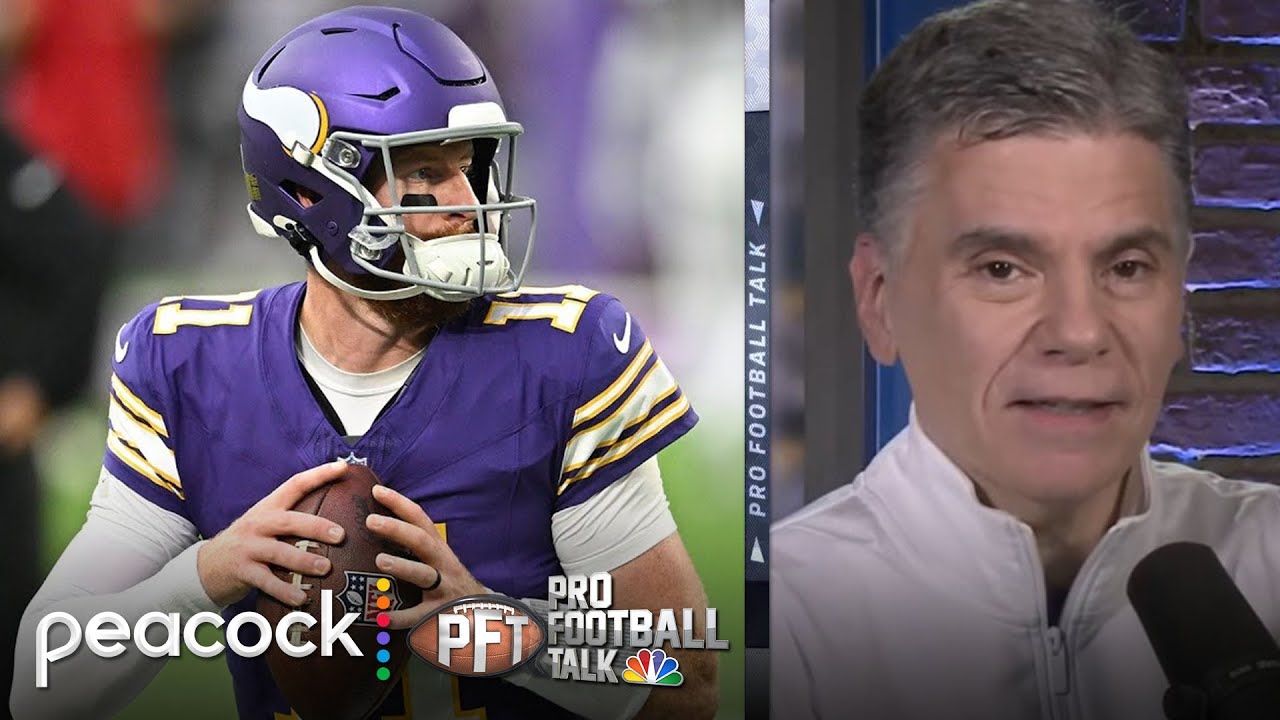 How will Carson Wentz fit with Vikings after McCarthy's injury? | Pro Football Talk | NFL on NBC