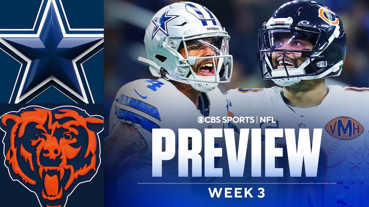 Cowboys vs Bears Preview: Predictions, Impact Players to Watch and Best Bets | NFL Week 3