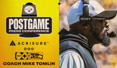 Coach Mike Tomlin Postgame Press Conference (Week 2 vs Seattle Seahawks) | Pittsburgh Steelers
