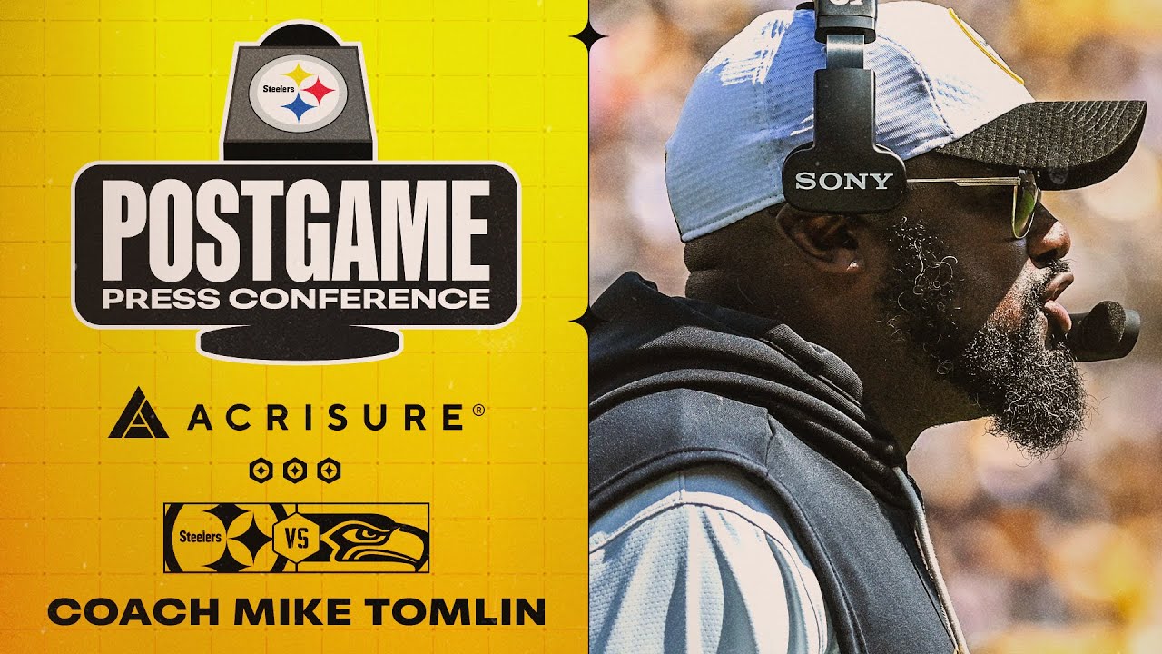 Coach Mike Tomlin Postgame Press Conference (Week 2 vs Seattle Seahawks) | Pittsburgh Steelers
