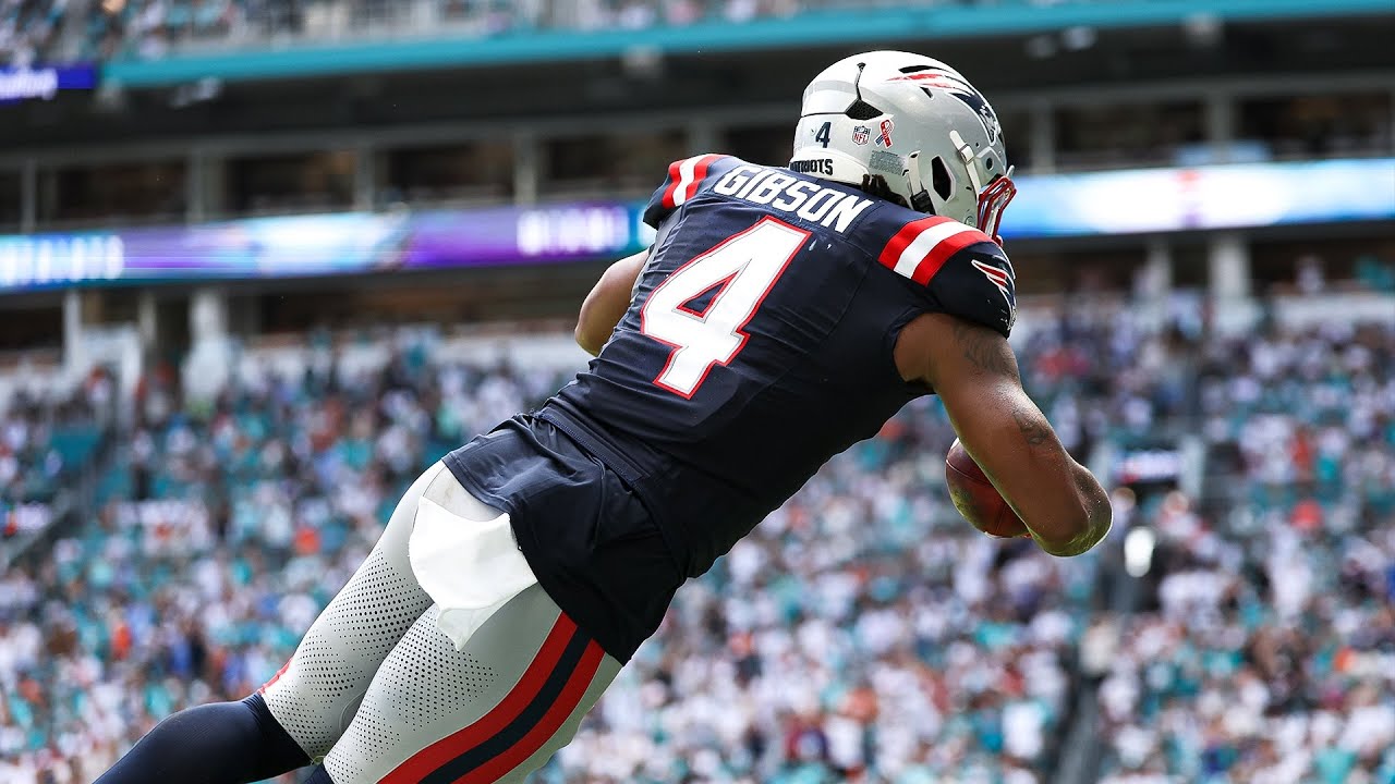 Patriots' Best Plays in 4-TD Game vs. Miami Dolphins | NFL Week 2 Highlights