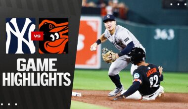 Yankees vs. Orioles Game Highlights (9/19/25) | MLB Highlights